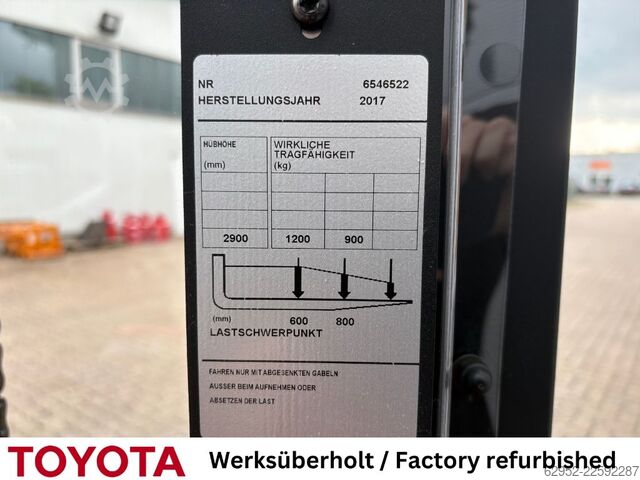 Hochhubwagen Toyota SWE 120 / Akku neu!