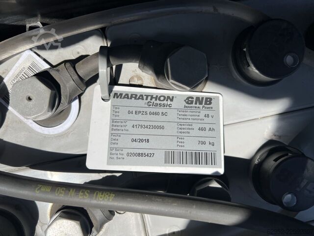 Electric 3-wheel forklift Toyota 8 FBE 15 T