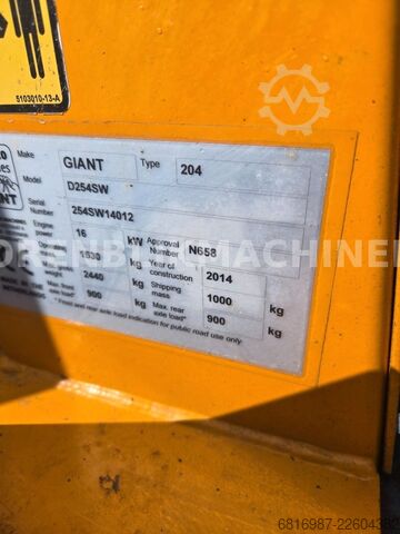Minibagger WEIDEMANN GIANT D254SW
