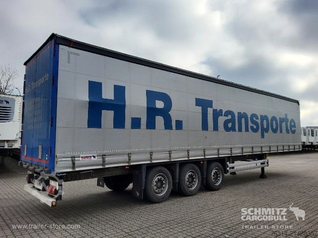 Open semitrailer with tarp Schmitz Cargobull Curtainsider Standard Getränke