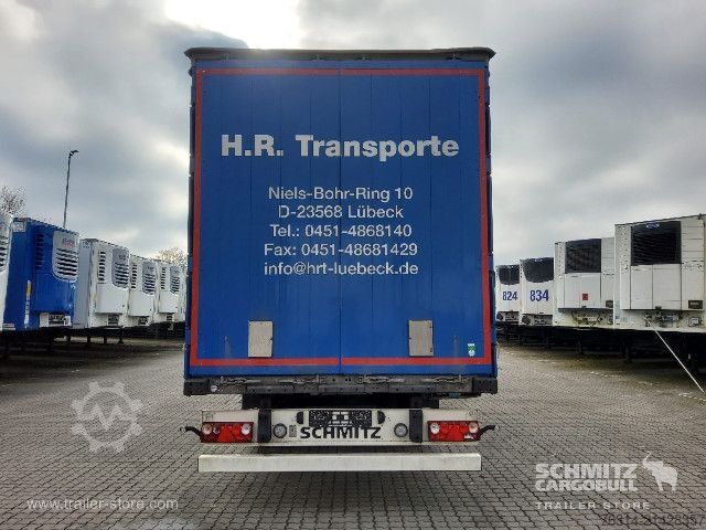 Open semitrailer with tarp Schmitz Cargobull Curtainsider Standard Getränke