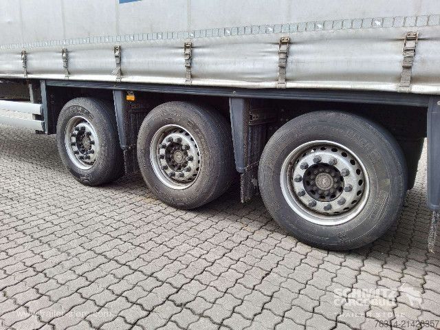 Open semitrailer with tarp Schmitz Cargobull Curtainsider Standard Getränke