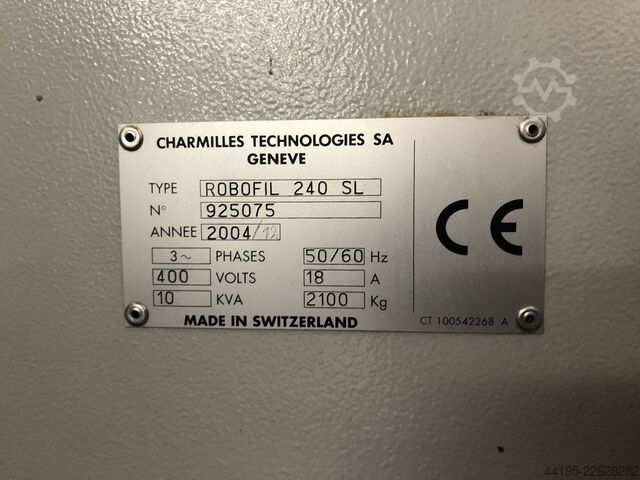 Drahterodiermaschine Charmilles Robofil 240 SL