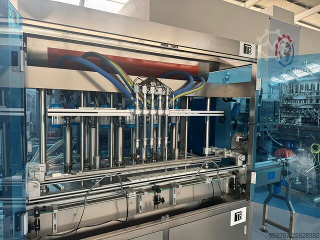 TECHMI 10-Kolben-Abfüllmaschine aus Edelstahl TECHMI MTGF-1000-10