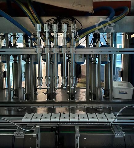TECHMI 10-Kolben-Abfüllmaschine aus Edelstahl TECHMI MTGF-1000-10