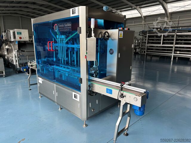 TECHMI 10-Kolben-Abfüllmaschine aus Edelstahl TECHMI MTGF-1000-10