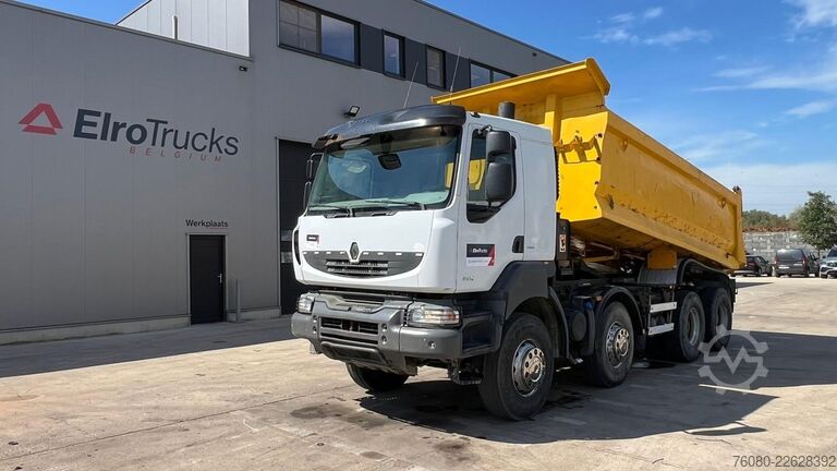 Kipper Renault Kerax 450 DXI (BOITE MANUELLE / LAMES / GRAND P...