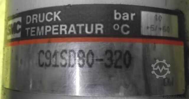 Pneumatic cylinder SMC C91SD80-320