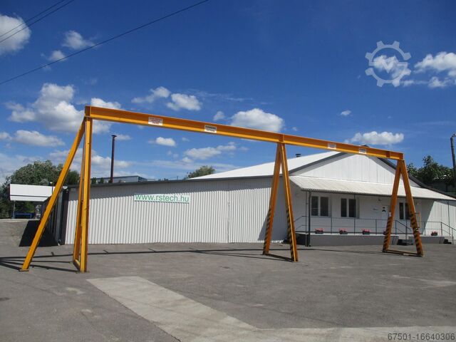 Gantry crane 4x5000 kg Portalkran Hallenkran Krane (2891)
