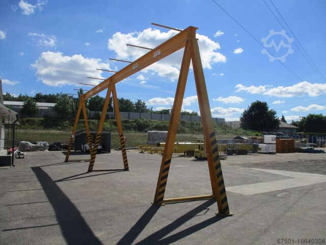 Gantry crane 4x5000 kg Portalkran Hallenkran Krane (2891)