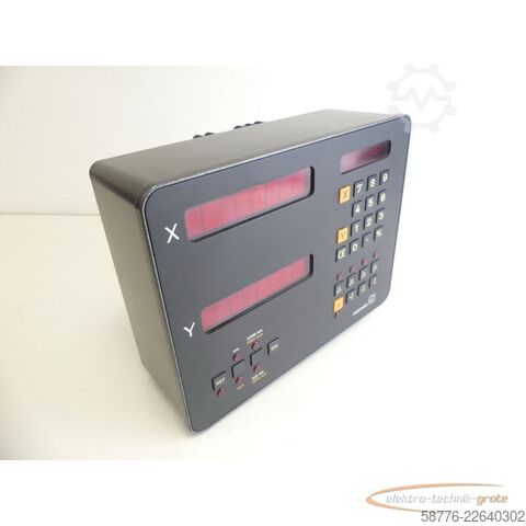 Component Heidenhain VRZ 714B Digitalanzeige 2 Achsen Zähler SN: 291187