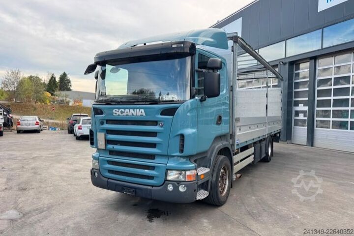 LKW mit Pritsche & Plane SCANIA R380 4x2