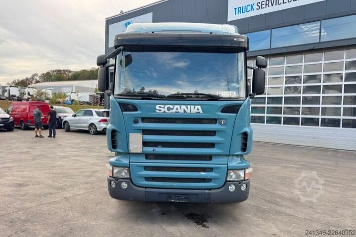 LKW mit Pritsche & Plane SCANIA R380 4x2