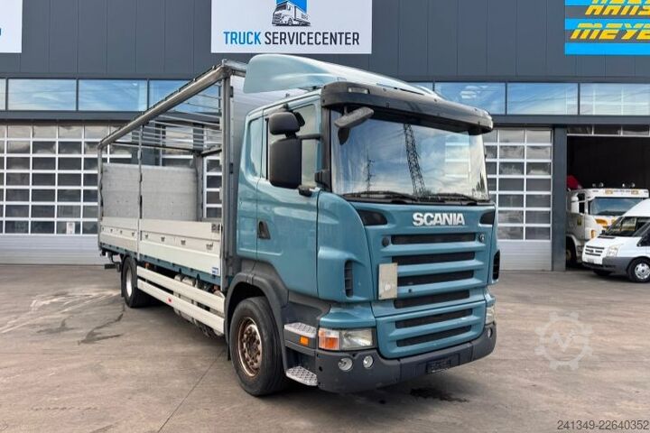 LKW mit Pritsche & Plane SCANIA R380 4x2