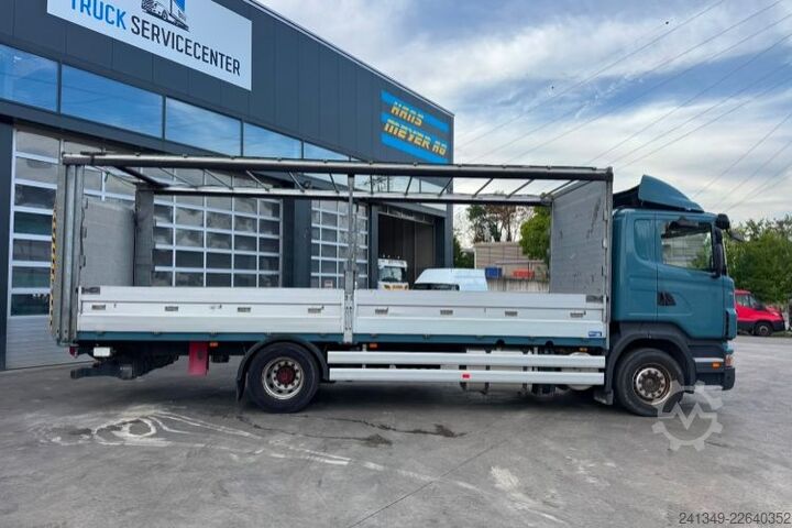 LKW mit Pritsche & Plane SCANIA R380 4x2