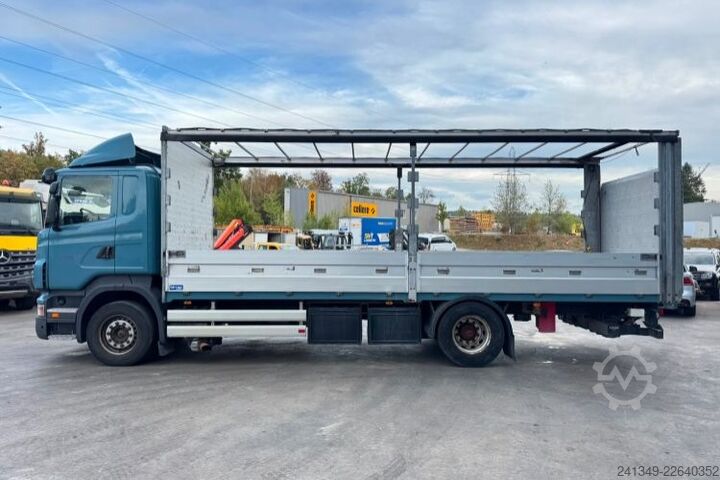 LKW mit Pritsche & Plane SCANIA R380 4x2