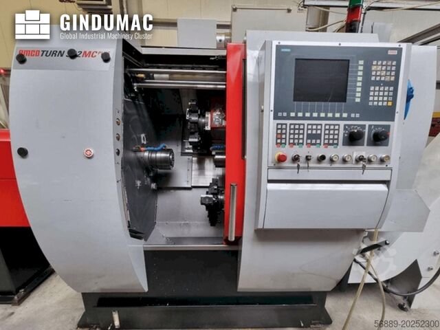 Horizontal-Drehmaschine EMCO TURN 332 MCPlus