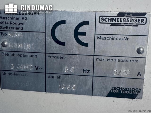 Grinding Machine Schneeberger MRG Gemini