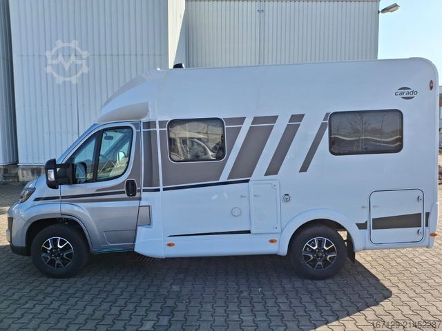 Semi-integrated camper CARADO T 135 pro+ / Hubbett / TV Paket