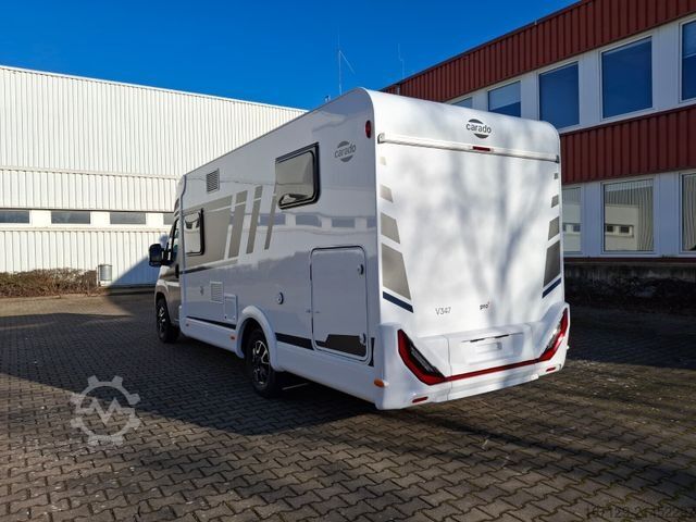 Semi-integrated camper CARADO V 347 pro+ / Safety inkl. ACC / Lift Bett