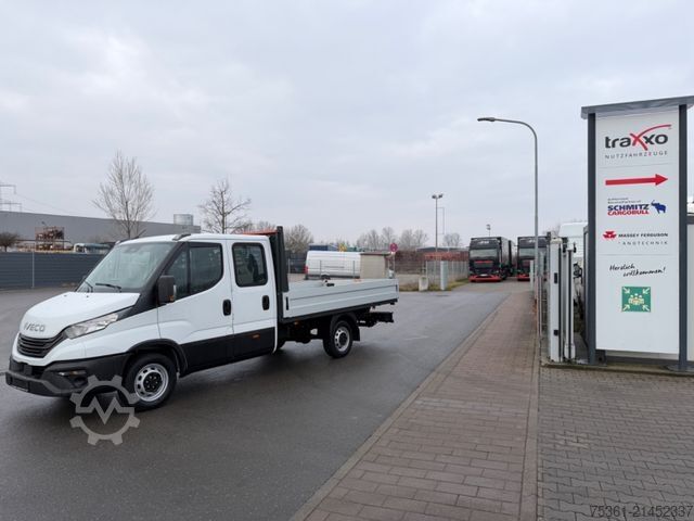 Pick-up van IVECO Daily 35S14Y D Doppelkab Pritsche lang AHK 3,5 t