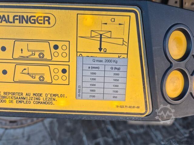 Suitcase Mercedes-Benz Atego 1223 L LBW 2.000kg Tür Spoiler Klima