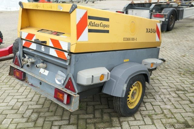 Car trailer ATLAS Atlas XAS 97,Kompressor,3 Zyl. Deutz,7bar, 5,3m³