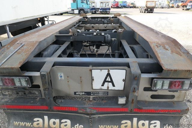 Roll off trailer HKM G 18 ZL 5,0, Außenroller 5 bis 7m, Luftfederung