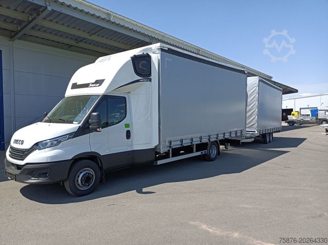 Curtain sider van IVECO Daily  Durchladezug  SOFORT VERFÜGBAR !!!