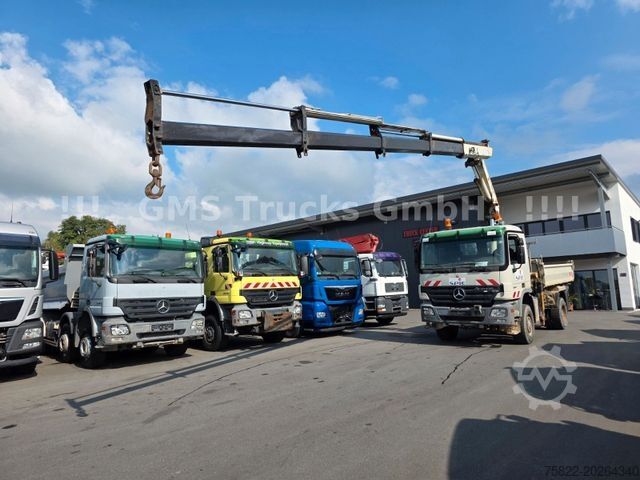 Tipper truck MERCEDES-BENZ Actros 1841 / 4X4 ALLRAD /16m Atlas 190/ Meiller