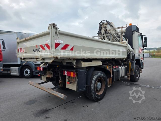 Tipper truck MERCEDES-BENZ Actros 1841 / 4X4 ALLRAD /16m Atlas 190/ Meiller
