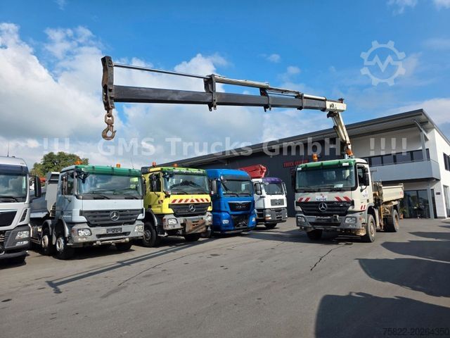 Three-sided tipper truck MERCEDES-BENZ Actros 1841 / 4X4 ALLRAD / Atlas 190 / Meiller