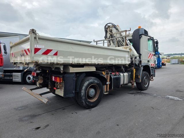 Three-sided tipper truck MERCEDES-BENZ Actros 1841 / 4X4 ALLRAD / Atlas 190 / Meiller