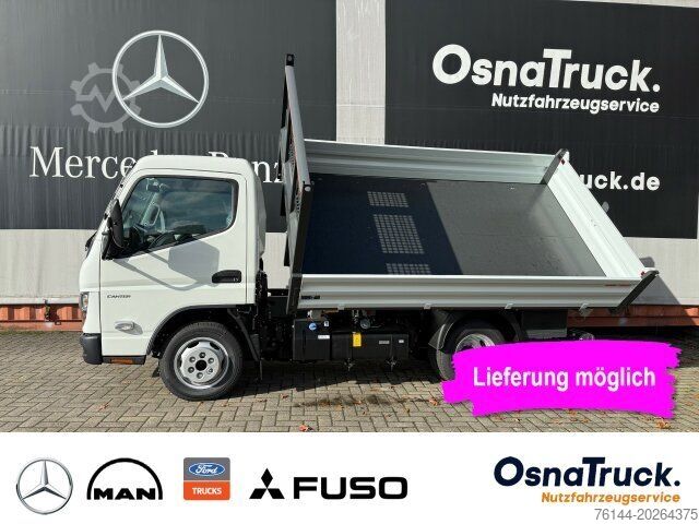 Tipper van FUSO 3S15 AMT 3-Seitenkipper Klima,AHK 3,5t,Diff.-Sp.