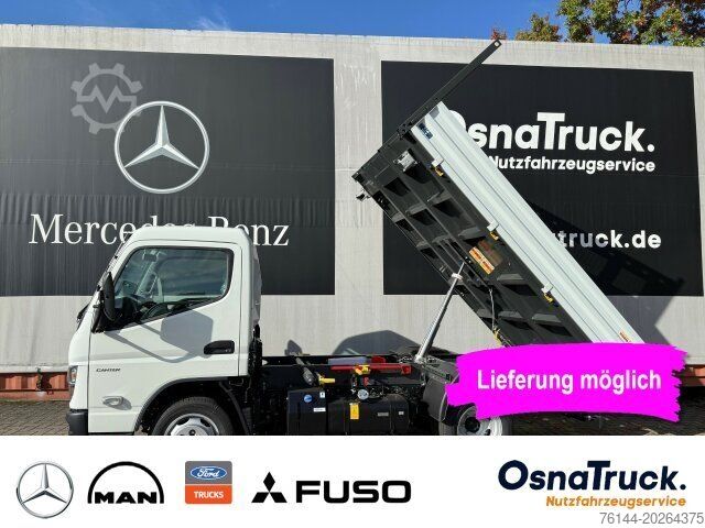 Tipper van FUSO 3S15 AMT 3-Seitenkipper Klima,AHK 3,5t,Diff.-Sp.
