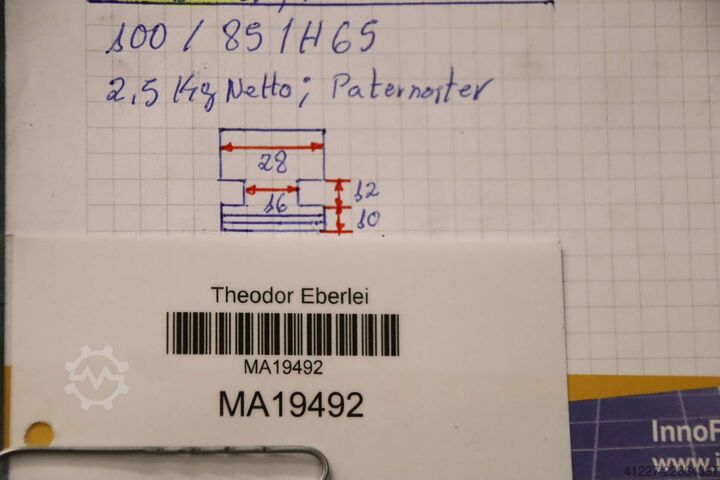 Interchangeable jaws unbekannt Breite 28 mm