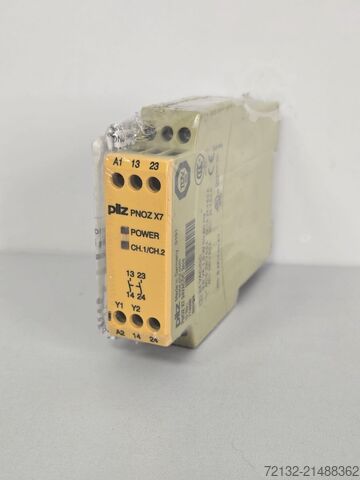 Sicherheitsschaltgerät Pilz PNOZ X7 24V AC DC 2n/o