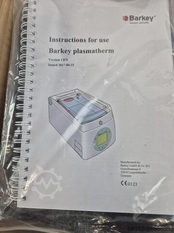Berkey Plasmatherm Labor-Plasma-Auftaugerät Berkey Plasmatherm