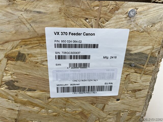 Langbogenanleger BDT VX 370 new feeder for Canon imagePress V1350