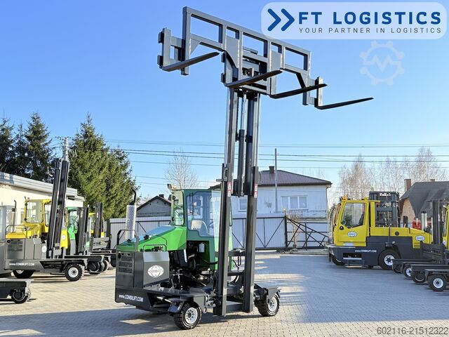 4-way forklift Combilift C5000L GAS DUPLEX 4100 POSITIONER CABIN