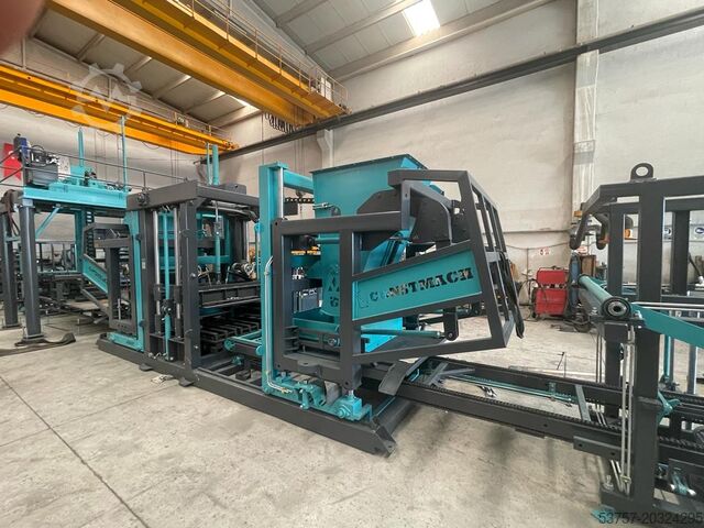 Concrete block making machine / Briquett Constmach Concrete Block Machines BS-20 Concrete Block Making Machine