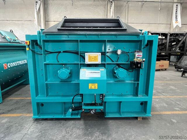 Betonmischer, Doppelwellenmischer Constmach Twin shaft mixer (concrete mixer)