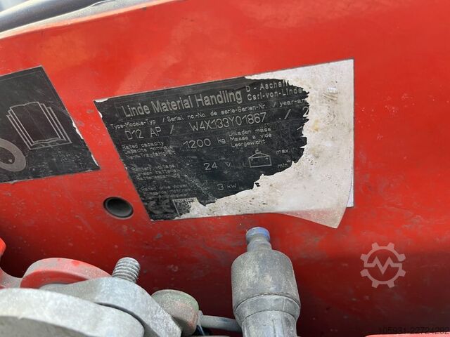 Fahrerstandstapler Linde D12AP