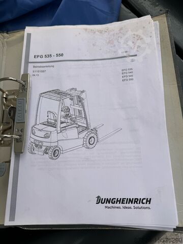 Electric forklift truck Forklift truck Front loader Jungheinrich EFg 535 SP