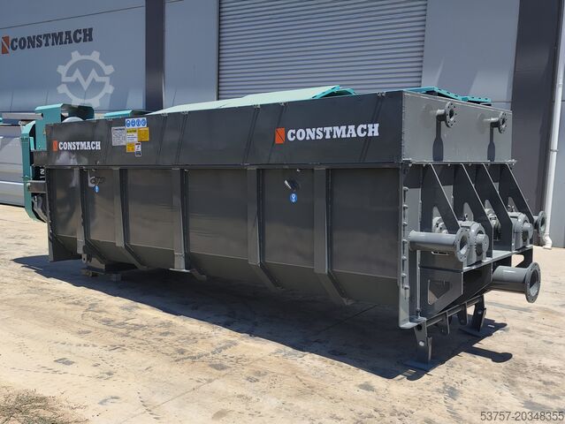 Waschanlagen und Sandwaschmaschine / Rohrwaschmaschine Constmach Sand Washer Machine Log washer | Gravel,sand washing machine