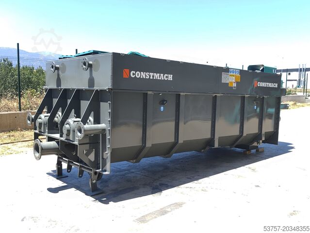 Waschanlagen und Sandwaschmaschine / Rohrwaschmaschine Constmach Sand Washer Machine Log washer | Gravel,sand washing machine
