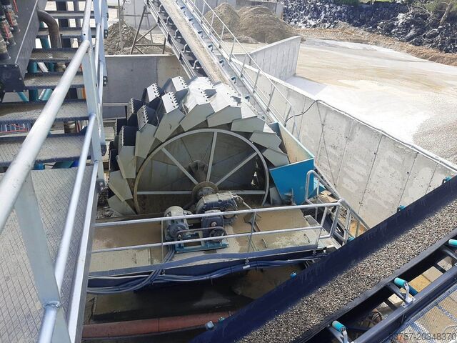 Sandwaschanlage / Kieswaschanlage Constmach Sand Washing Machine Bucket wheel sand washing machine