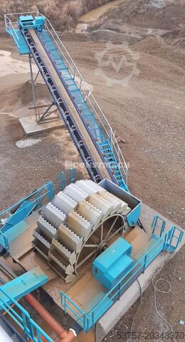 Sandwaschanlage / Kieswaschanlage Constmach Sand Washing Machine Bucket wheel sand washing machine