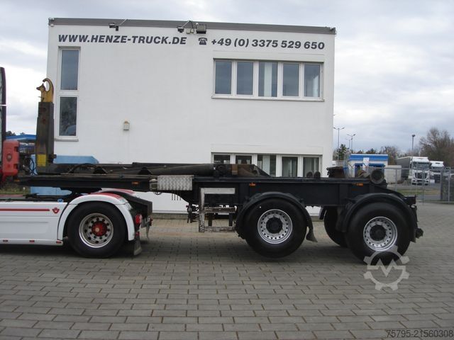Auflieger-Wechselfahrgestell SHL 20 Auflieger Abrollauflieger mit Haken Tele-