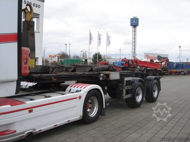 Auflieger-Wechselfahrgestell SHL 20 Auflieger Abrollauflieger mit Haken Tele-